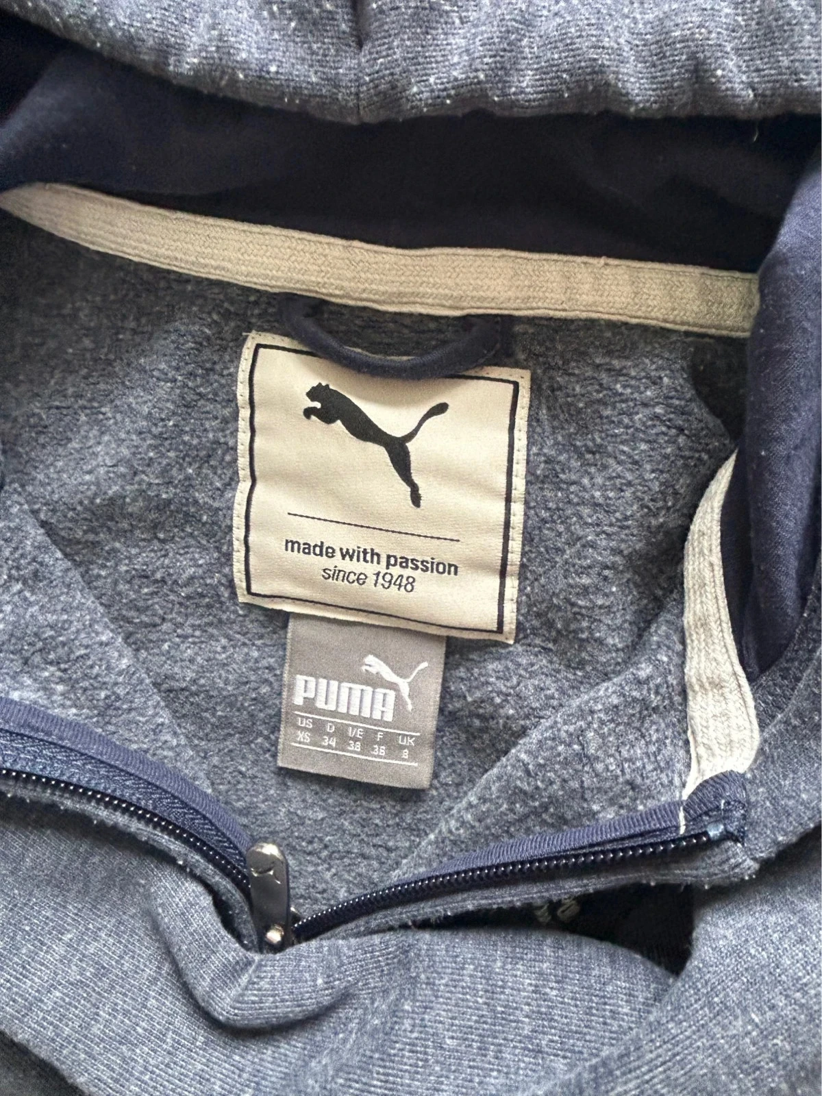 Blauwe Puma-hoodie 12 jaar – photo 3